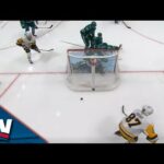 Penguins' Sidney Crosby Gets Sharks To Take The Bait And Feeds Jake Guentzel For Easy Tap-In Goal