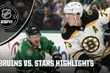 Boston Bruins vs. Dallas Stars | Full Game Highlights