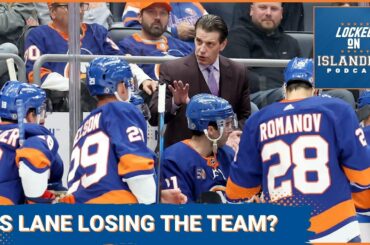 Is Lane Lambert Losing the New York Islanders Locker Room?