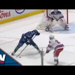 Canucks' Conor Garland Buries The Rebound After Andrei Kuzmenko's Fancy Footwork