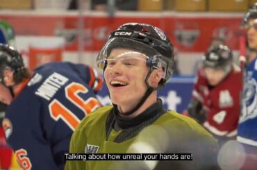 Mic'd up with Ty Nelson at the Kubota CHL/NHL Top Prospects Game