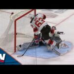 Devils' Jesper Bratt Dekes Out Blue Jackets' Elvis Merzlikins Seven Seconds Into Second Frame