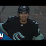 Kraken's Matty Beniers Increases Rookie Scoring Lead With Blazing Wrister vs. Flyers