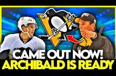 🚨JUST HAPPENED! CAN CELEBRATE PENGUINS FAN! ARCHIBALD RETURN'S! LAST NEWS PITTSBURGH PENGUINS