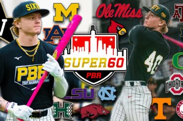 Max Clark & Top D1 Prospects SHOW OFF w/ 100+ MLB Scouts (PBR Super 60)