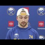 Rasmus Asplund Postgame Interview vs Anaheim Ducks (10/29/2021)