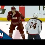 Coyotes' Nick Ritchie And Blue Jackets' Mathieu Olivier Drop The Gloves In Late-Game Bout