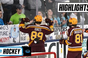 Minnesota at Penn State | Highlights | Big Ten Men's Hockey | Feb. 18, 2023