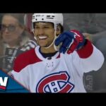 Canadiens' Jesse Ylonen Stops On A Dime And Makes Nice Feed To Set Up Jonathan Kovacevic Goal