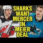 SJ Sharks WANT Dawson Mercer From the NJ Devils As Part Of Timo Meier Trade!