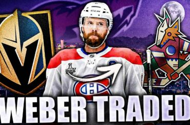 VEGAS TRADES SHEA WEBER TO ARIZONA COYOTES (W/ DRAFT PICK FOR DYSIN MAYO) Golden Knights NHL Trade