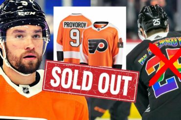 Ivan Provorov's Jersey SELLS OUT After Woke Mob Tries To CANCEL Him For Pride Night Protest