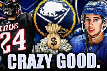 BUFFALO SABRES SIGN DYLAN COZENS TO HUGE (BUT GREAT) CONTRACT EXTENSION (NHL News & Rumours Today)