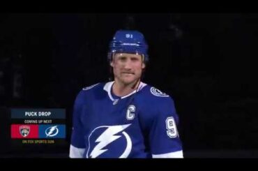 Tampa Bay Lightning 19-20 Opening Night Introductions