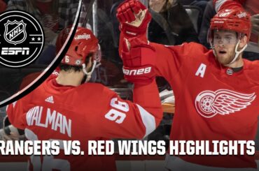 New York Rangers vs. Detroit Red Wings | Full Game Highlights