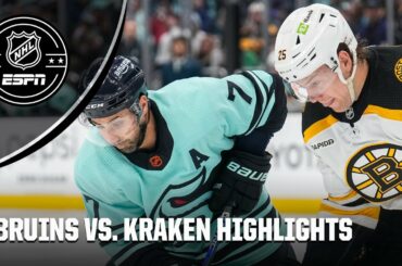 Boston Bruins vs. Seattle Kraken | Full Game Highlights