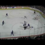 Nick Abruzzese of the Toronto Marlies scores with 2 seconds left in 1st vs. the Laval Rocket 1/21/23