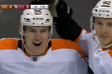 Nicolas Aube-Kubel Goal - Philadelphia Flyers vs Florida Panthers (2/13/20)