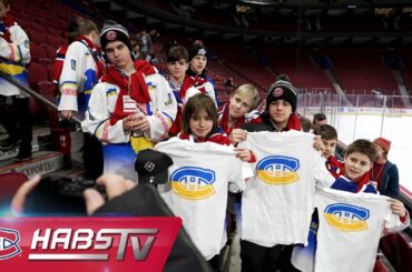 Habs invite team of Ukrainian refugees to a game at the Bell Centre