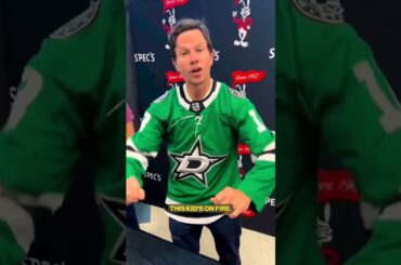 Mark Wahlberg has a message for Dallas Stars fans ⭐🗣️ (via @markwahlberg/TW)