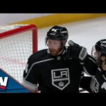 'Welcome to LA!': Vladislav Gavrikov buries rebound for first goal in Kings uniform