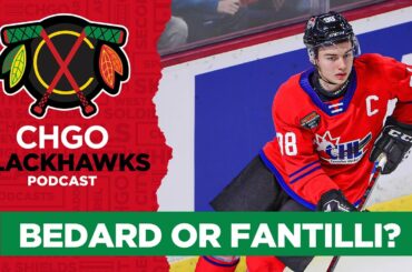 Is Adam Fantilli or Connor Bedard a better fit for the Chicago Blackhawks? | CHGO Blackhawks Podcast