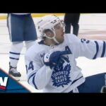 Auston Matthews Bangs Home Trademark Goal To Put Maple Leafs On Top Late vs. Devils