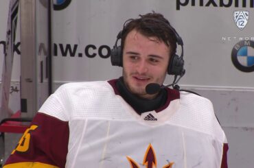 Joey Daccord talks defeating 'dream school' Boston College after recording NCAA-high 6th shutout...