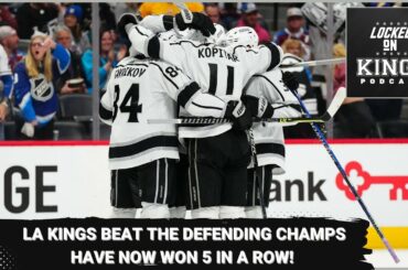 LA Kings win their 5th straight beating the defending champs