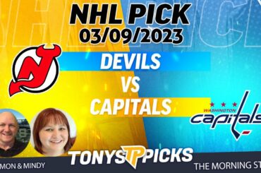 New Jersey Devils vs Washington Capitals 3/9/2023 FREE NHL Expert Analysis on Morning Steam Show