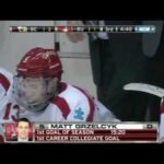 Matt Grzelcyk scores his 1st NCAA goal for BU vs BC 11/11/12