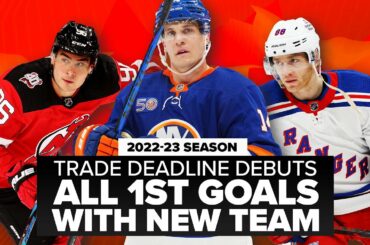 Trade Deadline Debuts | 1st goals with new team