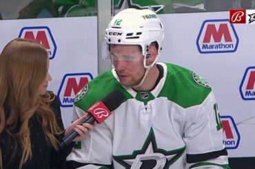 Radek Faksa on the Stars Statement Win against the Sabres