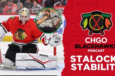 Is Alex Stalock the Chicago Blackhawks MVP when he's available? | CHGO Blackhawks Podcast