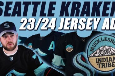 Seattle Kraken 2023/24 Jersey Ad Announced