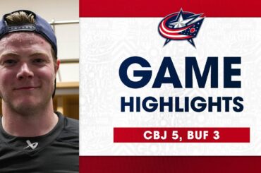 Boone Jenner Scores UNBELIEVABLE Goal and Eric Robinson Gets a Hat Trick | Game Highlights (2/28/23)