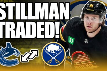 Who Won the Riley Stillman/Josh Bloom Trade? | Buffalo Sabres/Vancouver Canucks NHL Trade Breakdown