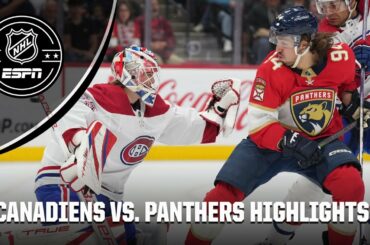 Montreal Canadiens vs. Florida Panthers | Full Game Highlights