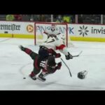 Mason Marchment crushed Vincent Trocheck with a huge hit