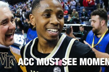 Wake Forest's Daivien Williamson's Heroic Game-Winning 3 | ACC Must See Moment