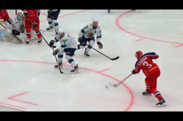 Первый гол Класона в КХЛ / Claesson first KHL goal