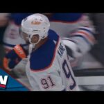 Oilers' Evander Kane Shows Off Quick Release In Sixth Career Hat Trick vs. Kraken