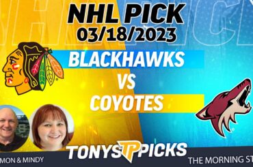 Chicago Blackhawks vs Arizona Coyotes 3/18/2023 FREE NHL Game Analysis on Morning Steam Show