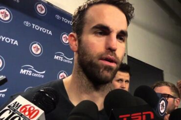 Andrew Ladd talks about his injury