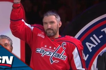 Capitals Honour Alex Ovechkin For Passing Gordie Howe On All-Time Goal List