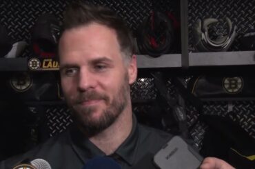 David Krejci on Bruins 2-1 Win Over Ottawa | Bruins vs Senators Postgame