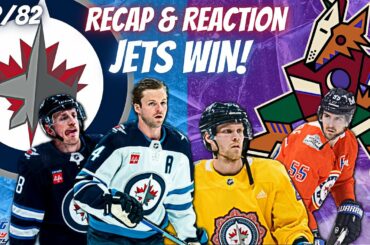 Jets Escape “Must Win” Game with 2 Points! - 22/23 Winnipeg Jets Game Recap&Reaction 72/82