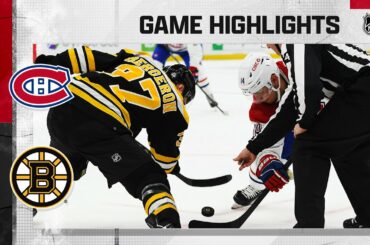 Canadiens @ Bruins 3/23 | NHL Highlights 2023