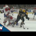 Bruins' Jake DeBrusk Splits Canadiens' Defence To Score Beautiful Breakaway Goal