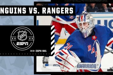 Pittsburgh Penguins at New York Rangers | Full Game Highlights